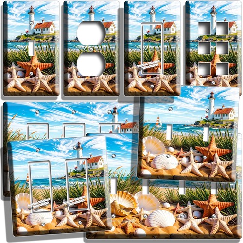 Conchiglie stelle marine - marine, faro