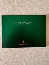 Booklet Rolex originale – Yacht-Master II – 2015