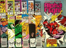 Alpha Flight (vol 1) lotto di