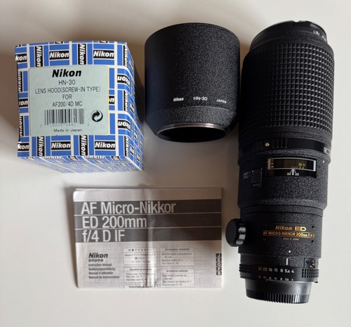 Nikon micro nikkor - af, 200