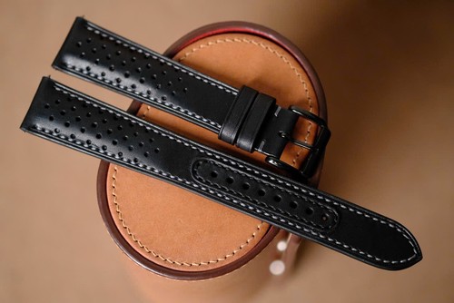Cinturino orologio pelle nero