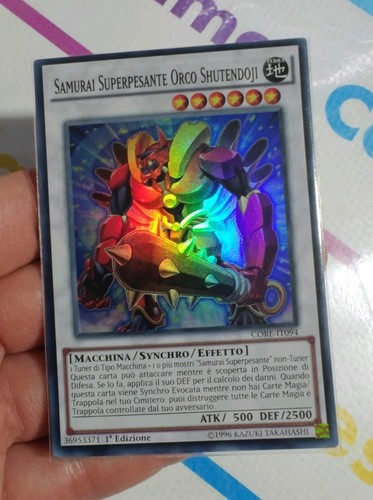 Samurai superpesante - yu-gi-oh,