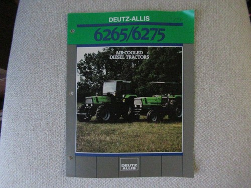 Brochure trattore deutz allis - brochure, deutz-allis
