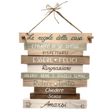 Pannello decorativo le regole