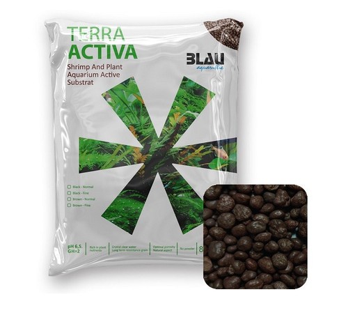 Blau terra activa brown 4mm - blau, 2-4mm