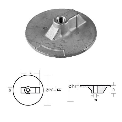 Tecnoseal 00820al anodo - tecnoseal,