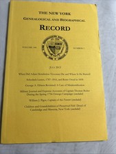 The New York Genealogical and