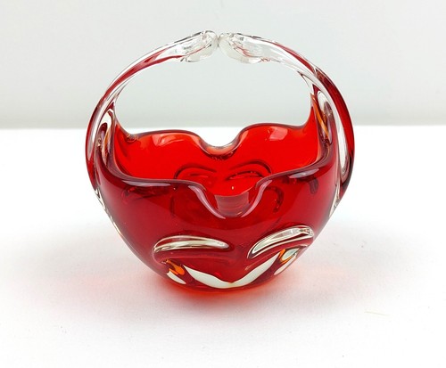 Vintage red art - vintage, glass