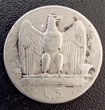 Vittorio Emanuele III 5 Lire