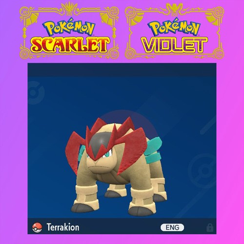 Pokémon shiny terrakion 6iv - terrakion,