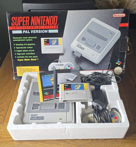 Console super nintendo snes - console,