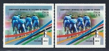 2003 REPUBBLICA CICLISMO GLICINE INVECE DI BLU MNH** VARIETÀ!!!!!!!!
