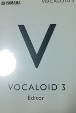 PC editor Yamaha VOCALOID 3