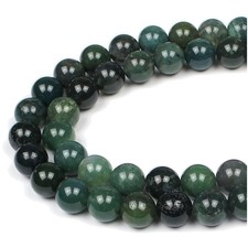 Perline agata muschiata 4mm