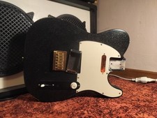 Telecaster Alder Body Black Sparkle