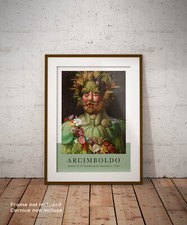 ⭐️Poster Arcimboldo Vertumno Stampa Fine Art su Carta Fotografica Satinata