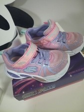 Skechers S Lights Rosa Luci Scarpe Bambina Infant Sneakers n. 23