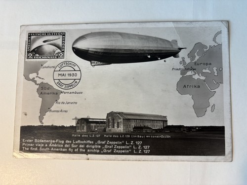 1930 germania graf zeppelin - zeppelin, lz