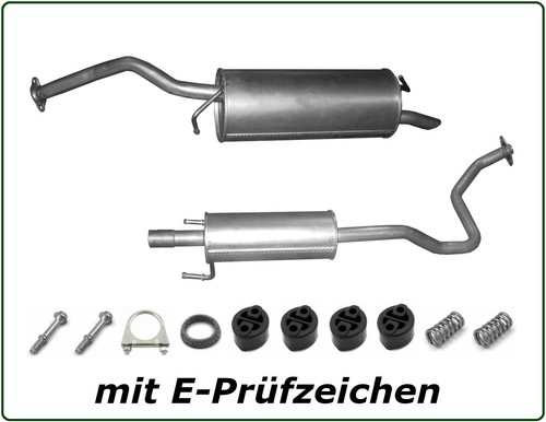 Scarico set per toyota prius - set,