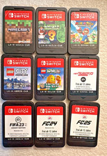 Lotto 9 videogiochi Nintendo