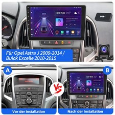 Autoradio CarPlay 4+64G Android per Opel Astra J GTC RDS navigatore WIFI fotocamera DAB BT