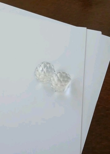 Doppia sfera vetro - doppia, in
