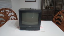 Sony KV-13TR20 Trinitron 13" TV CRT da gioco retrò vintage 