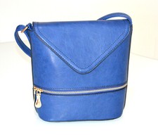 Borsa donna blu borsello eco