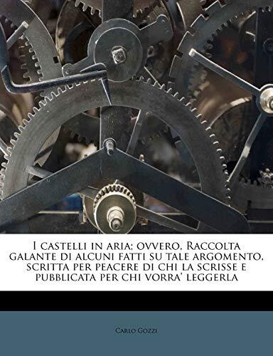 Gozzi castelli in aria - gozzi,