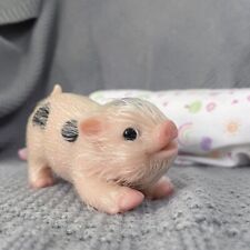 Bambola maialino silicone corpo intero 5 pollici realistica carina mini rinata regalo neonato giocattoli