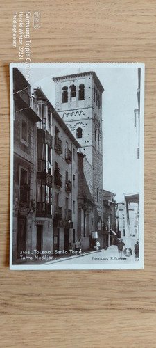 Cartolina toledo santo - toledo,