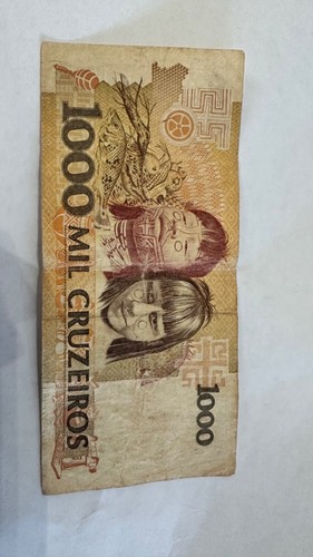Banconota brasiliana 1000 mil - brasiliana,