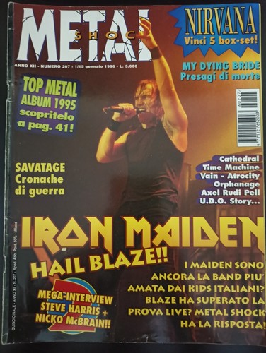 Metal shock rivista heavy - metal,