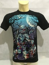 T-shirt uomo con stampa Heavy Metal Horror Predator maglietta maglia tshirt new 