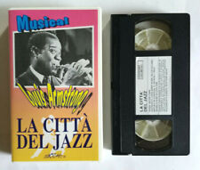 Vhs La Citta'Del Jazz Louis Armstrong Holliday Film Musicale Videocassetta(V214)
