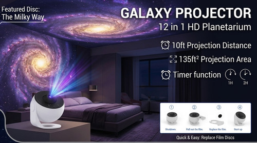 Proiettore galaxy star 12 - proiettore,