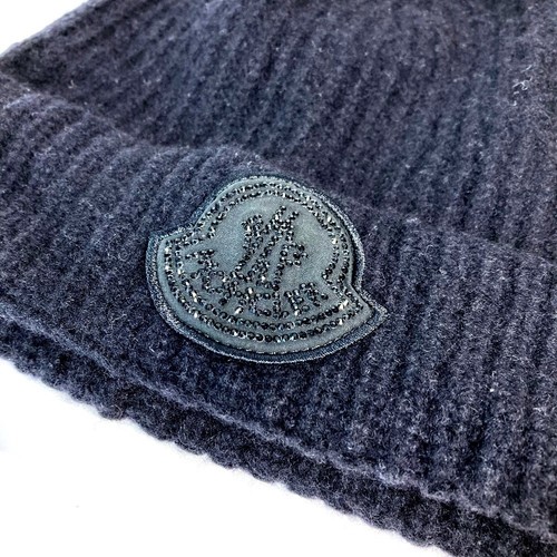 Cappello moncler beanie logo - cappello,