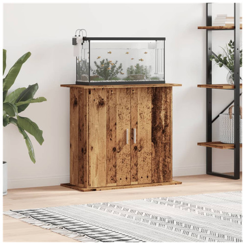 Supporto per acquario legno