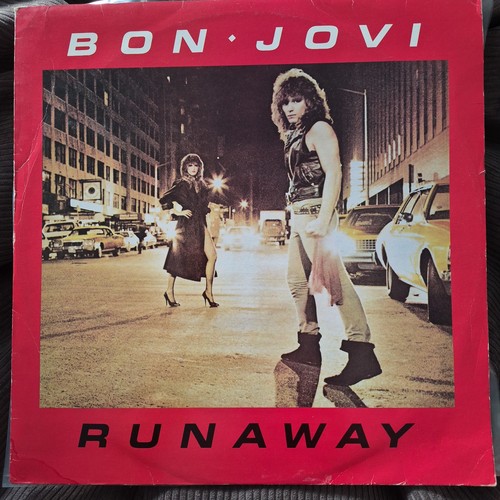 Bon jovi runaway rare 1984 - bon, 12"