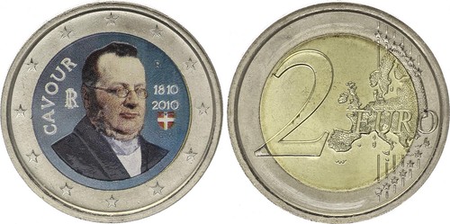 Italie euros cavour - euros,