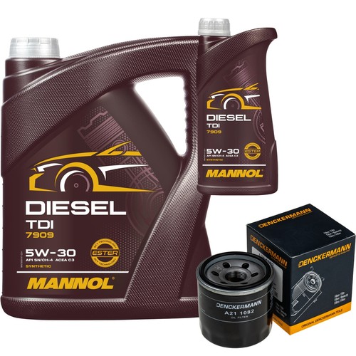 Denckermann filtro olio mannol - denckermann,