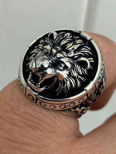 Anello uomo vero argento
