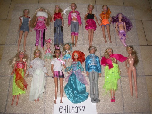 Lotto bambole varie barbie - 20,