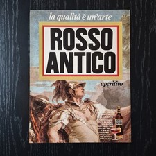 1973 #2 Rosso Antico aperitivo -Original AD Advertising 26x33 Pubblicità Vintage