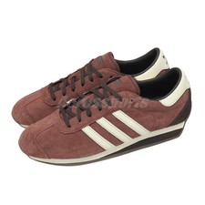adidas Originals Country II 2 Fox Brown Cream White Dark Brown Men Unisex JR8799