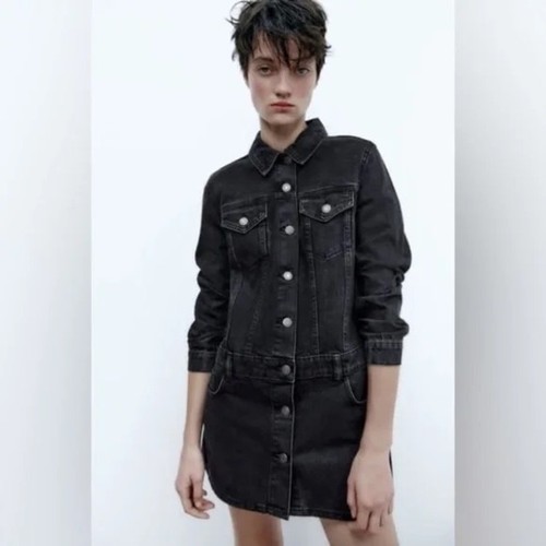 Abito jeans nero zara - the, zoe