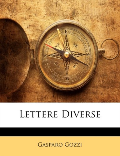 Gozzi lettere diverse - lettere,