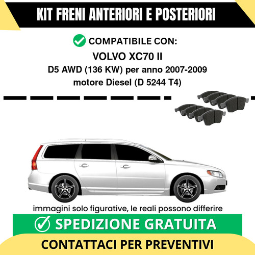 Pastiglie freno ant post - ant,