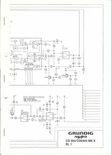 Grundig Service Schema elettrico per CD 903/CD 8400 MK II FineArts Copy