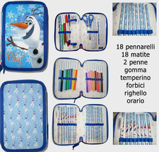 Olaf Frozen Astuccio Scuola 3